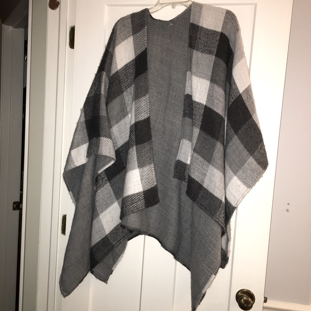a new day Plaid Cape